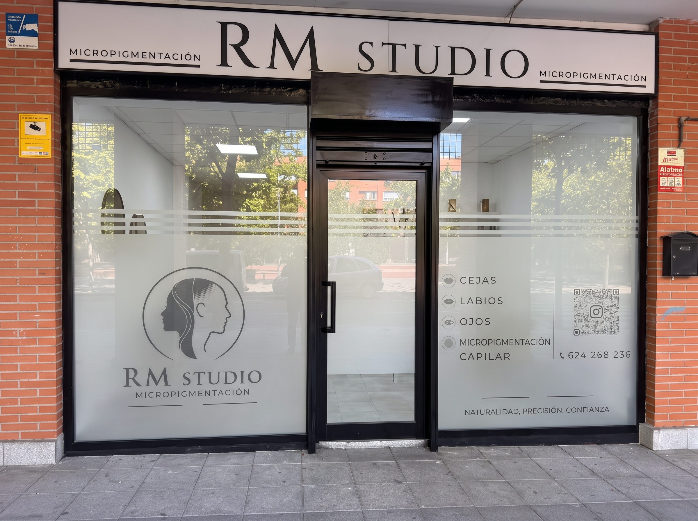 Fachada del estudio RM Studio